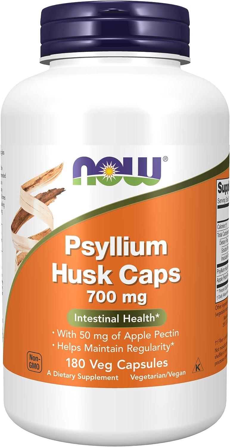 NOW Psyllium Husks Fibre 700mg - mondialpharma.com