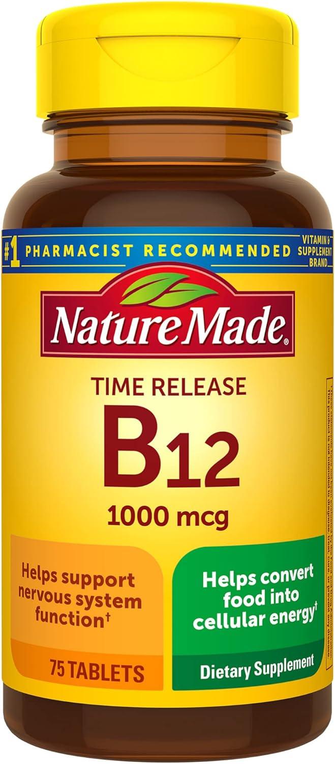 Nature Made Vitamine B12 1000mcg - mondialpharma.com
