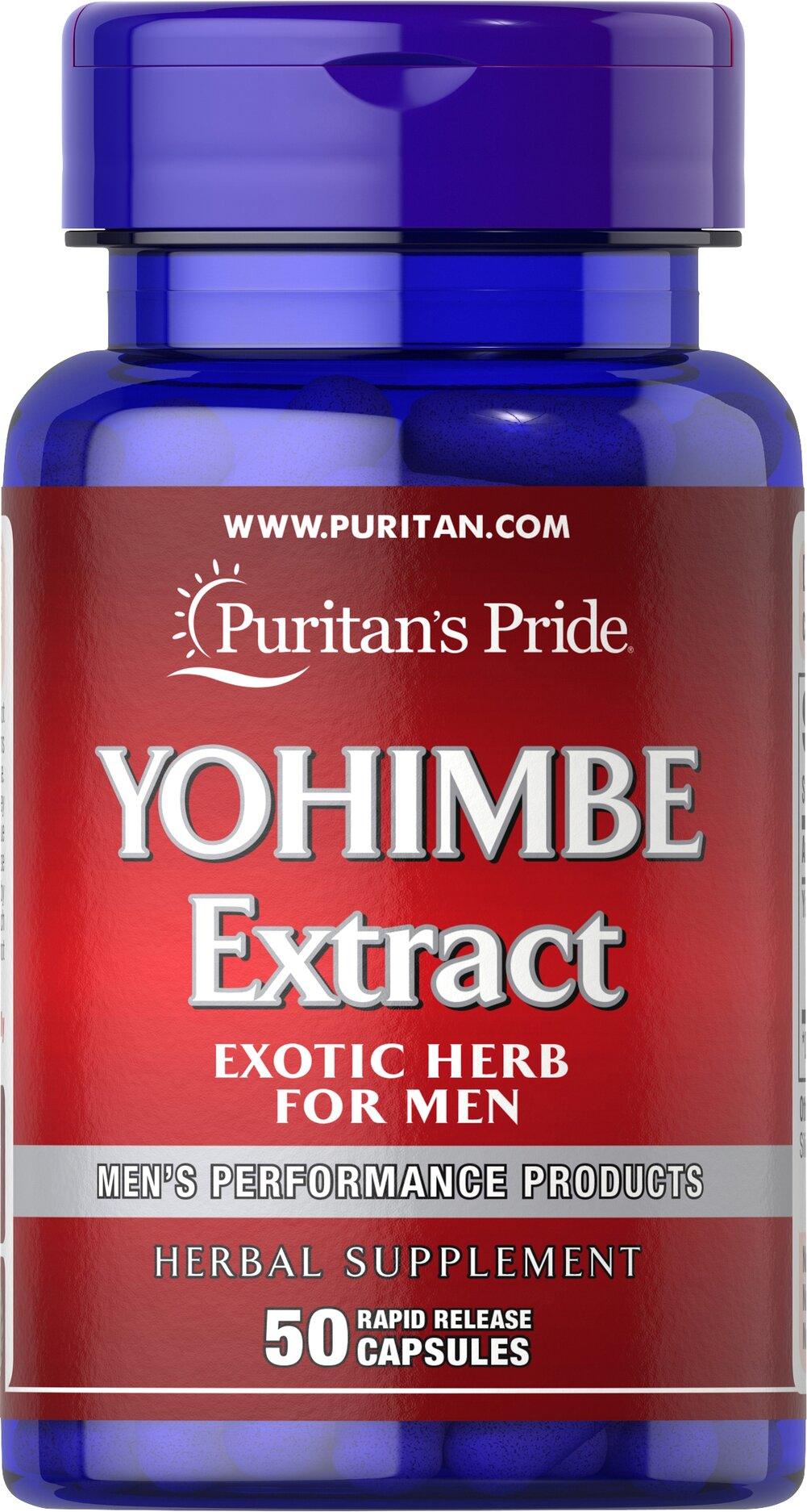 Puritan's Pride Yohimbe Extract 1000mg - mondialpharma.com