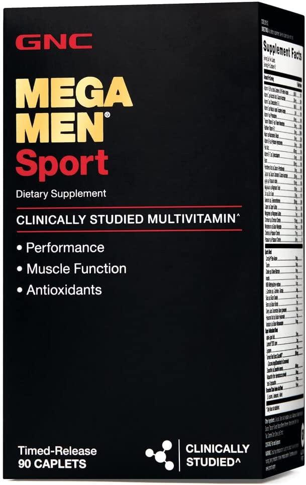 GNC Mega Men Sport Multivitamines pour Hommes - mondialpharma.com
