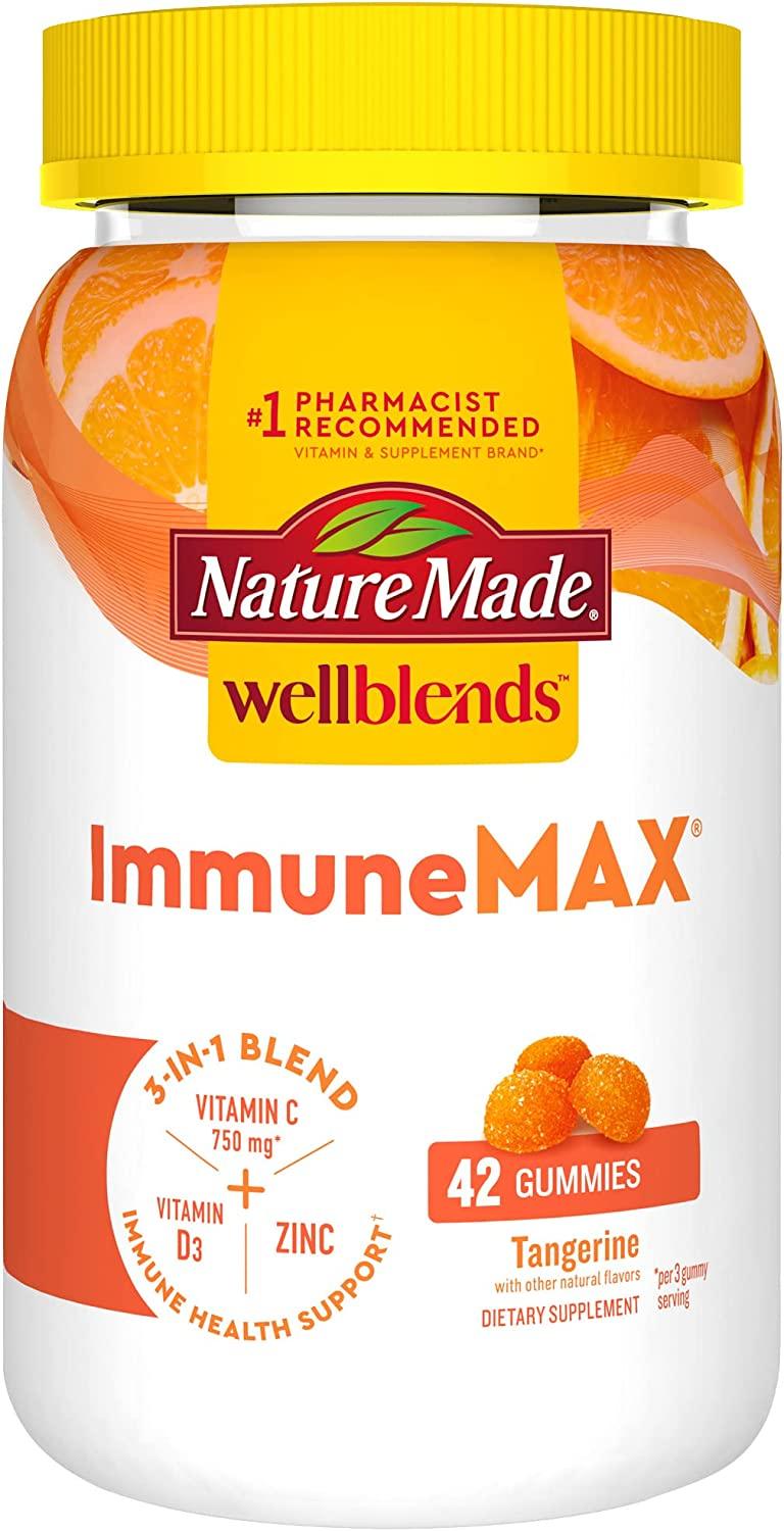 Nature Made Wellblends ImmuneMAX Gummies - mondialpharma.com
