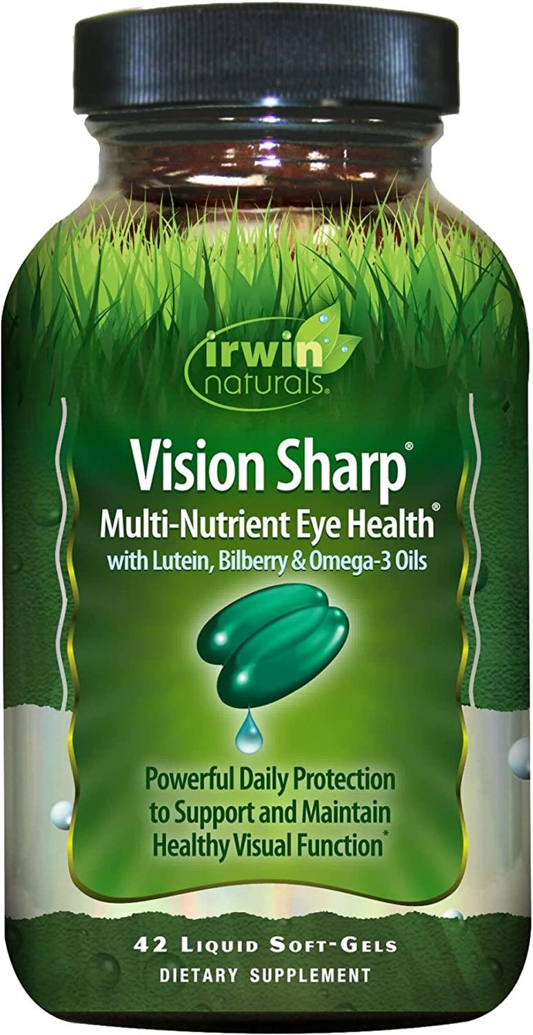 Irwin Naturals Vision Sharp (Multi-Nutriments pour la Santé des Yeux) - mondialpharma.com
