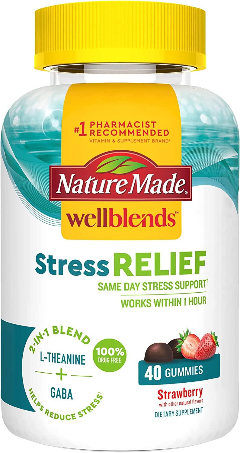 Nature Made Wellblends Gummies Anti-Stress - mondialpharma.com