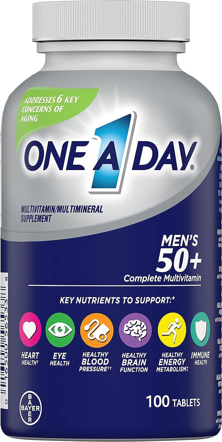 One a Day Multivitamines pour Hommes 50+ - mondialpharma.com