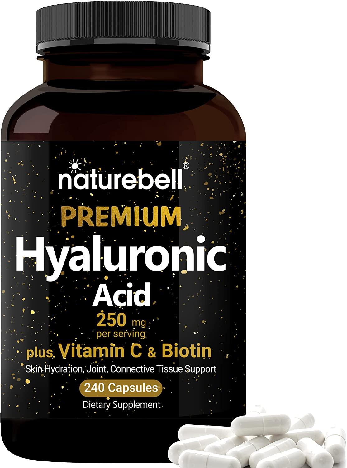 Acide Hyaluronique 250mg plus Vitamine C & Biotine - mondialpharma.com
