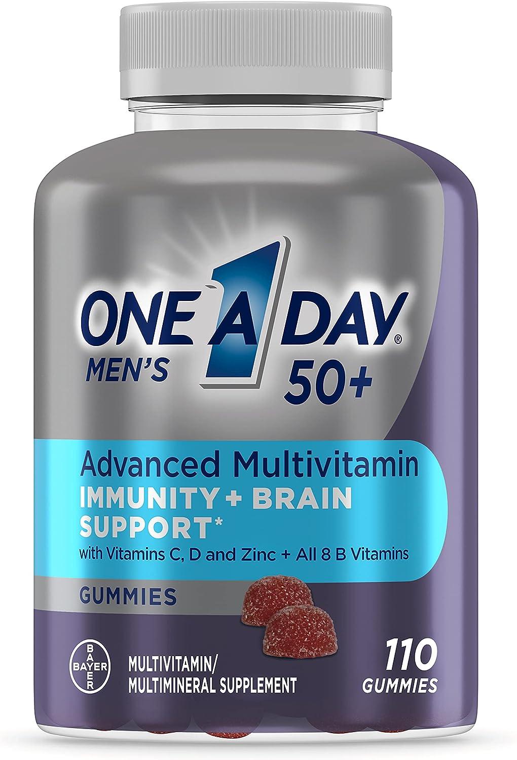 One a Day Multivitamines Gummies pour Hommes 50+ - mondialpharma.com
