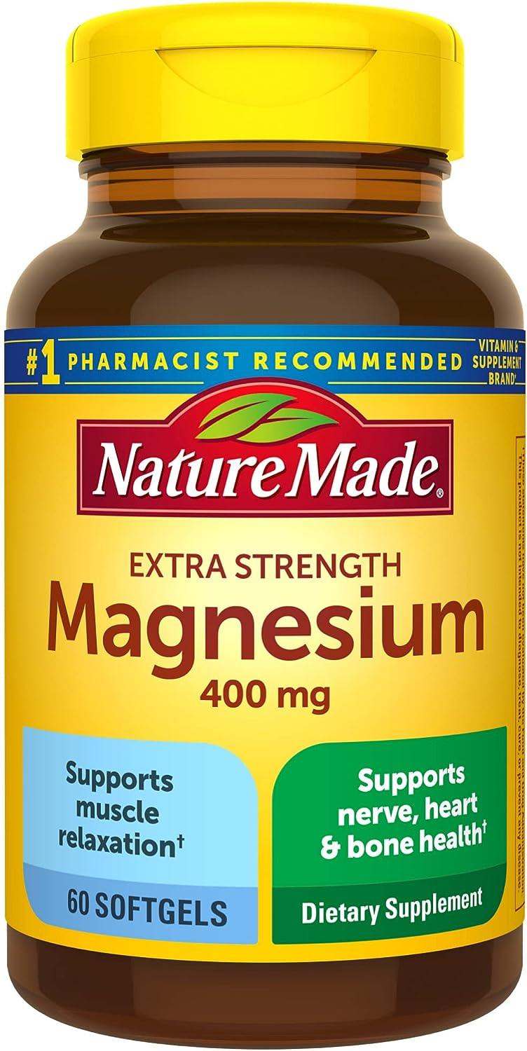 Nature Made Magnésium 400mg - mondialpharma.com