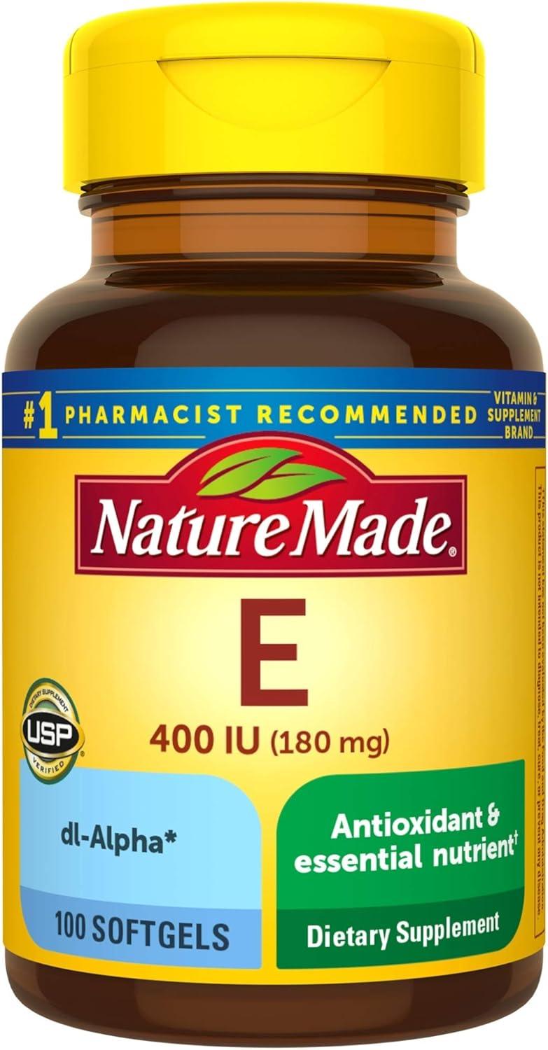 Nature Made Vitamine E 400 IU - mondialpharma.com
