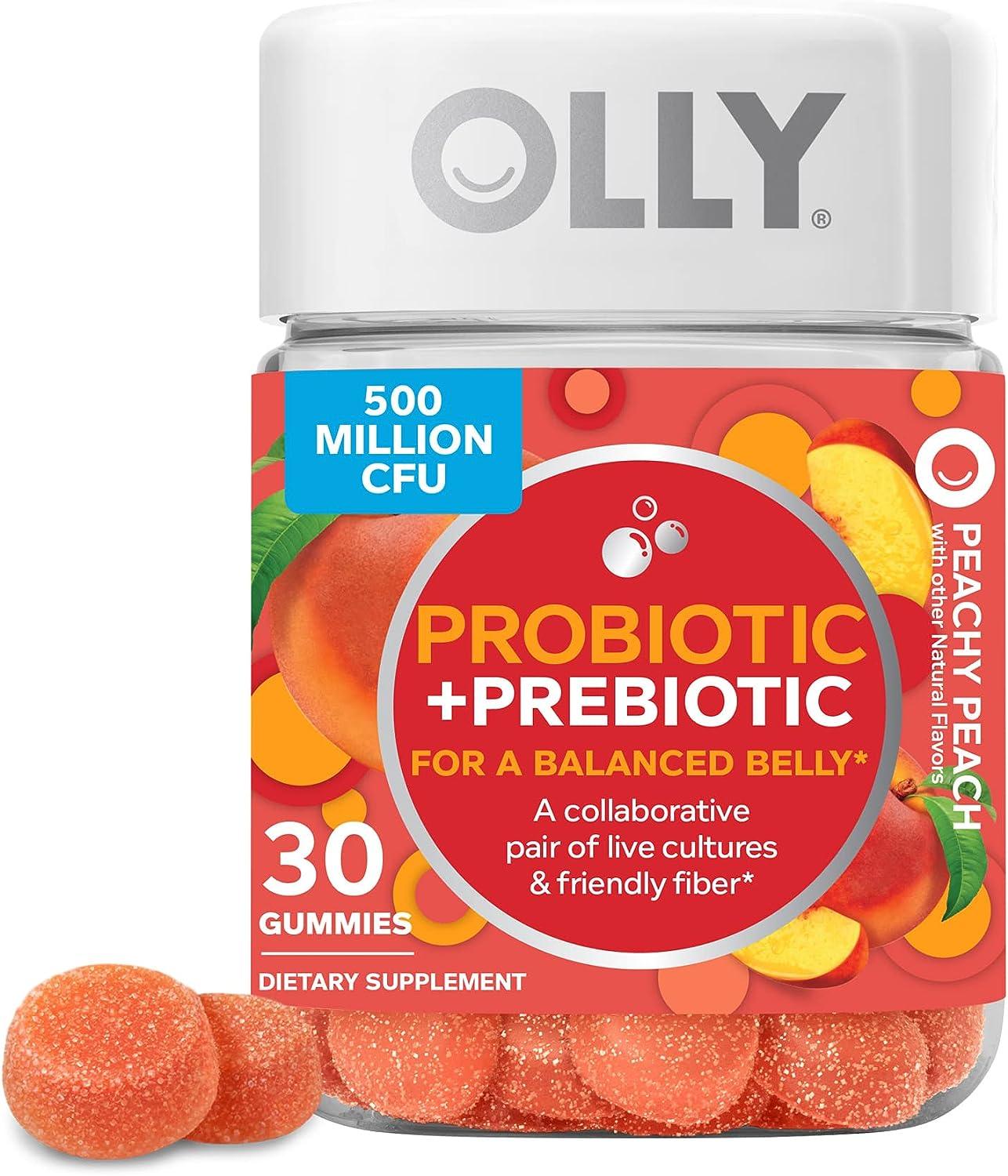 OLLY Probiotique + Prébiotique Gummies - mondialpharma.com