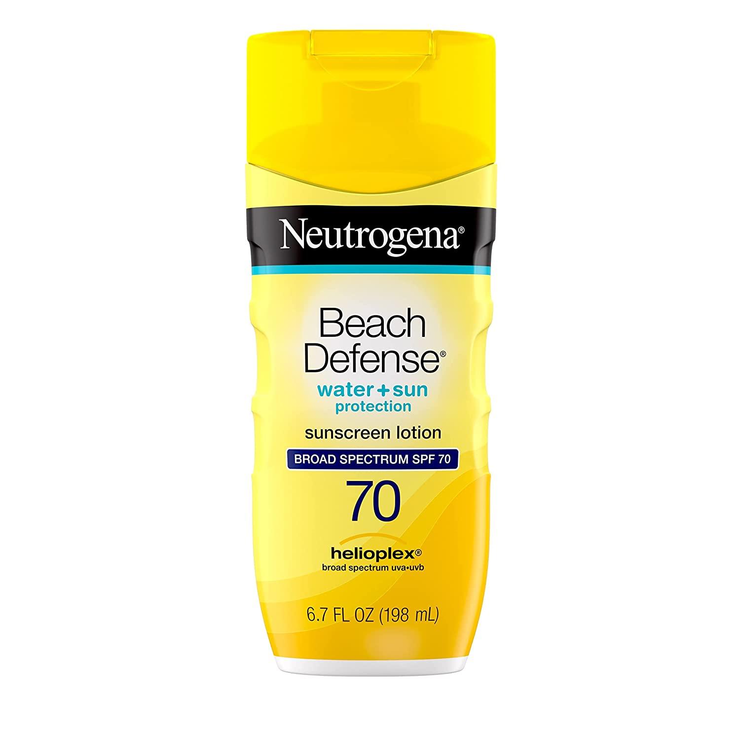 Neutrogena Beach Defense Crème Solaire SPF 70 - mondialpharma.com