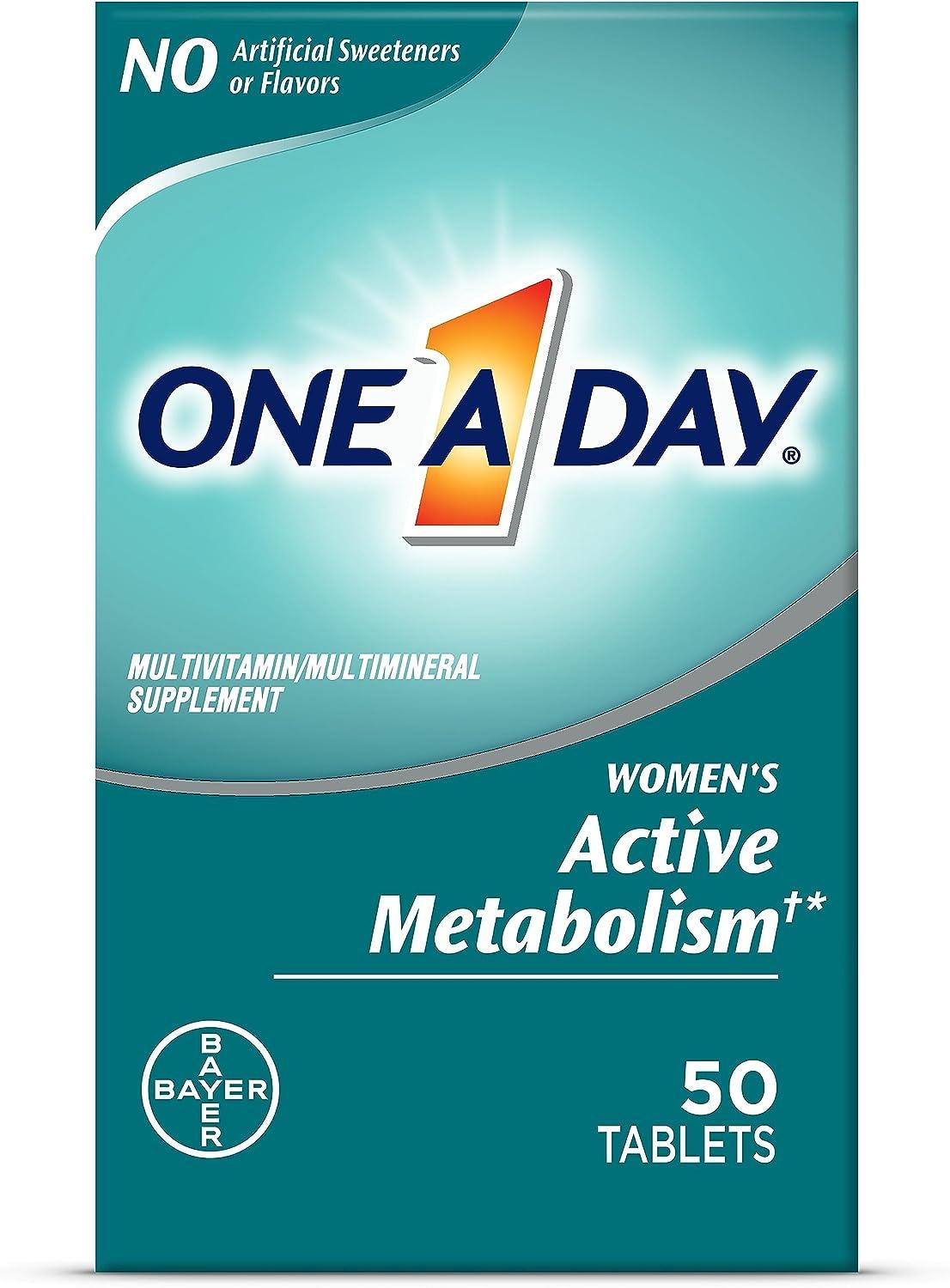 One a Day Metabolisme Actif Multivitamines pour Femmes - mondialpharma.com