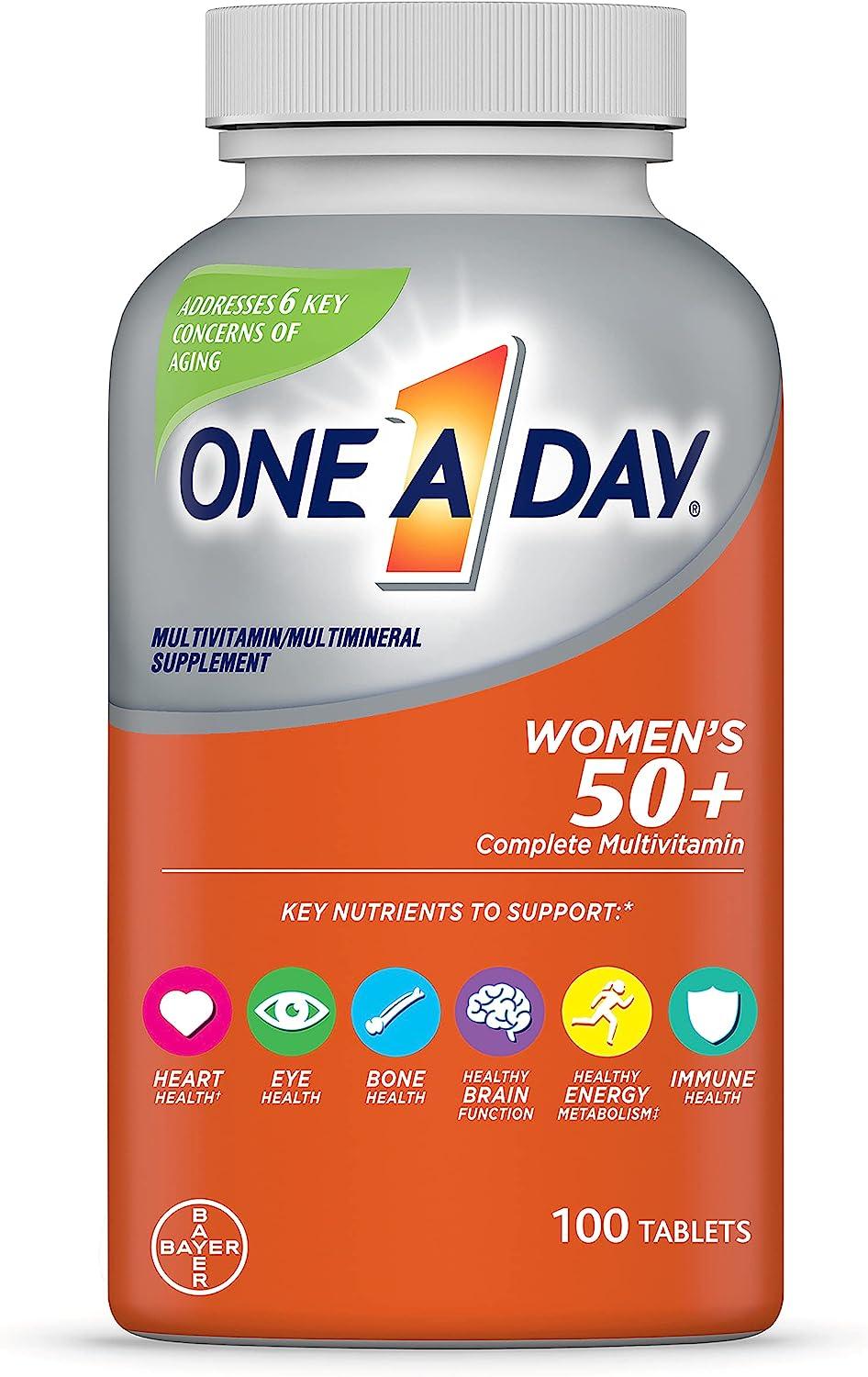 One a Day Multivitamines pour Femmes 50+ - mondialpharma.com