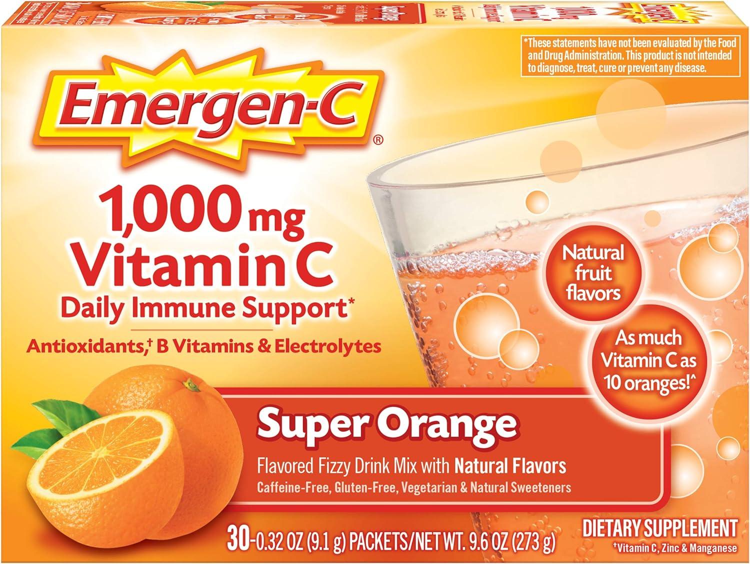 Emergen-C Originale Vitamine C 1000mg - mondialpharma.com