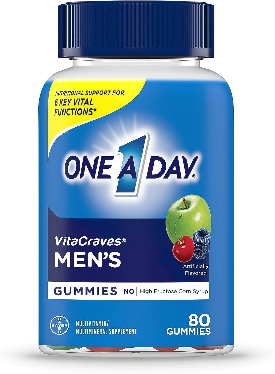 One a Day Multivitamines Gummies pour Hommes - mondialpharma.com
