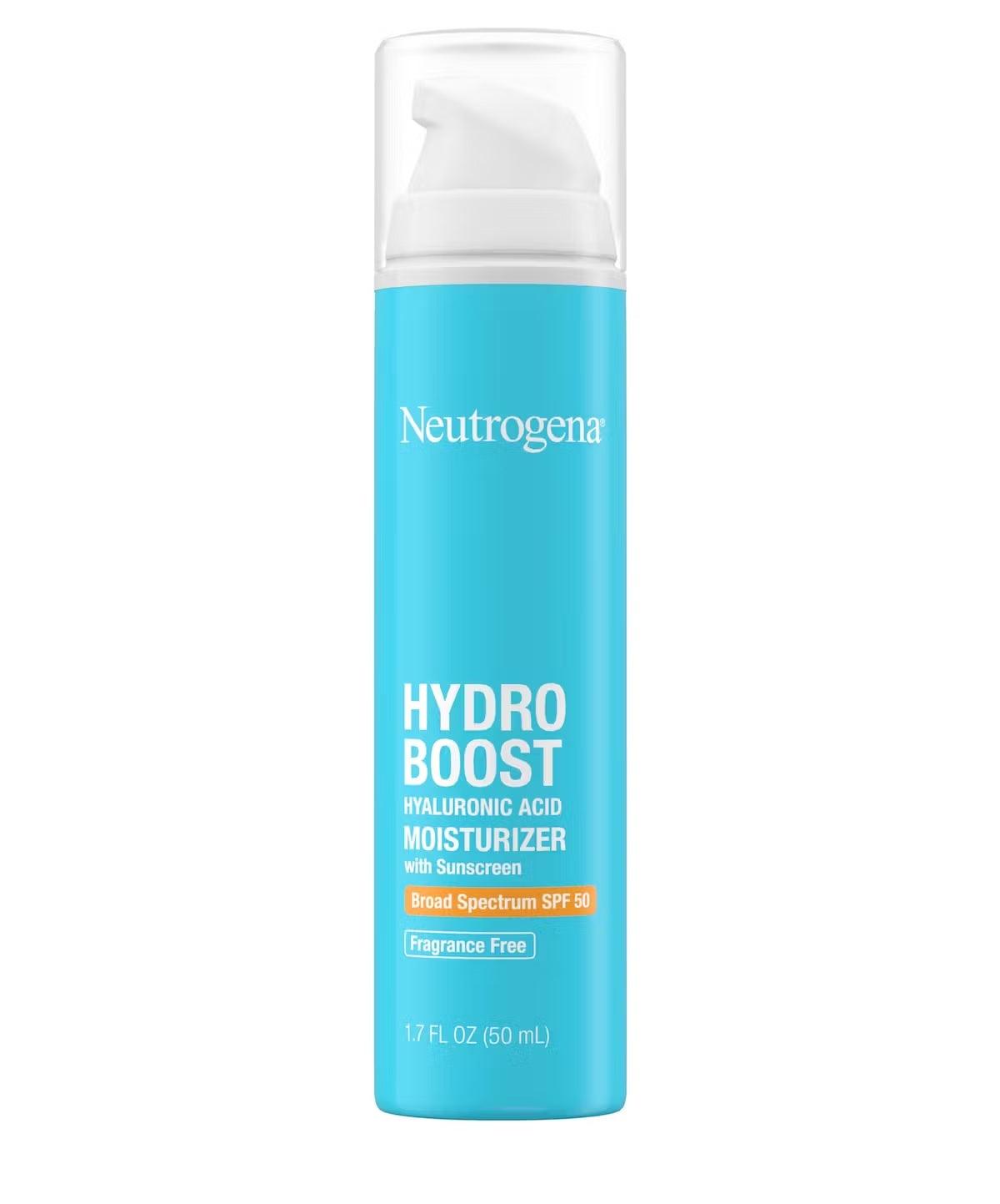 Neutrogena Hydro Boost Hydratant à l'Acide Hyaluronique SPF 50 - mondialpharma.com
