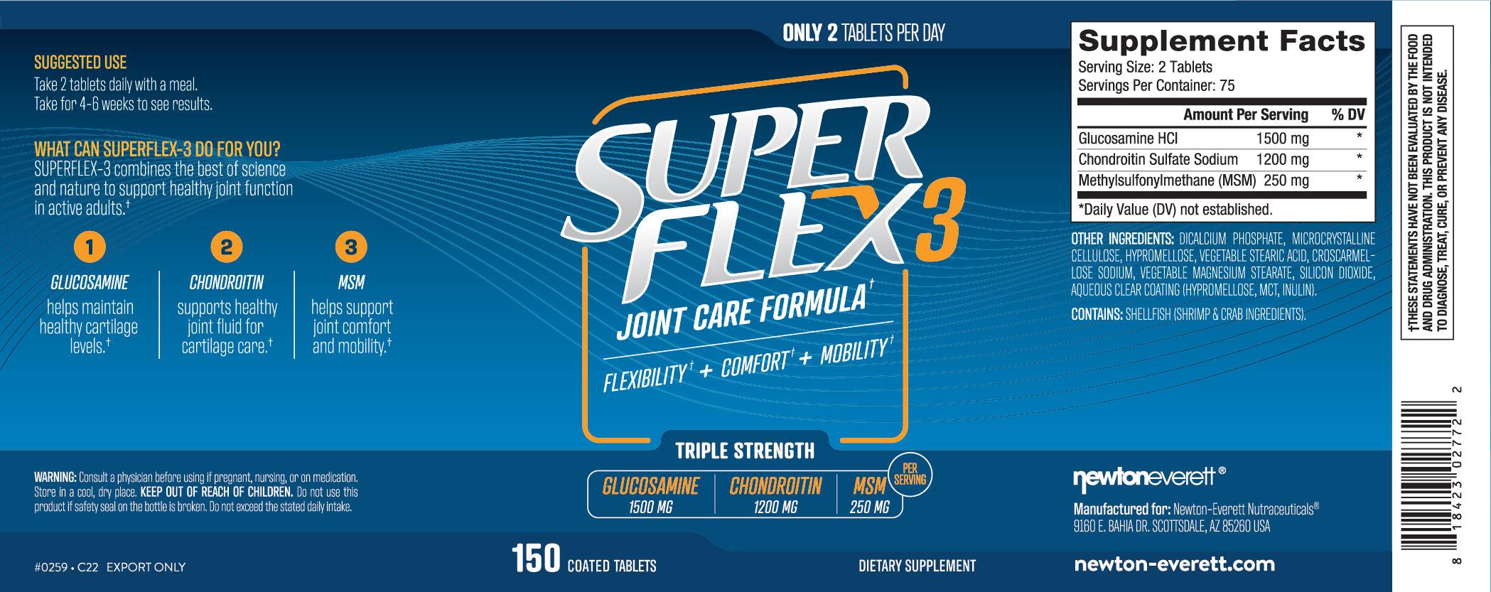 SUPERFLEX-3 | Formule de Soin des Articulations - mondialpharma.com
