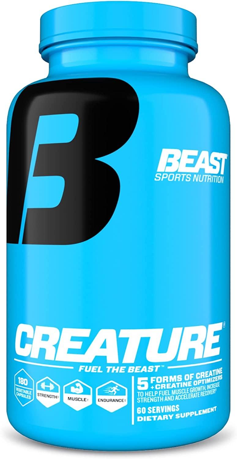 Beast Sports Nutrition Creature | 5 Formes de Créatine - mondialpharma.com