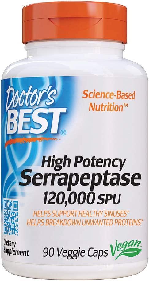 Doctor's Best Serrapeptase 120,000 SPU - mondialpharma.com