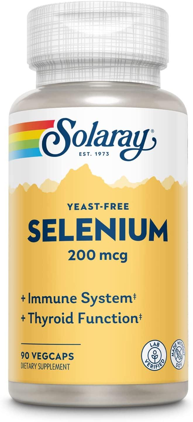 Solaray Sélénium 200 mcg - mondialpharma.com