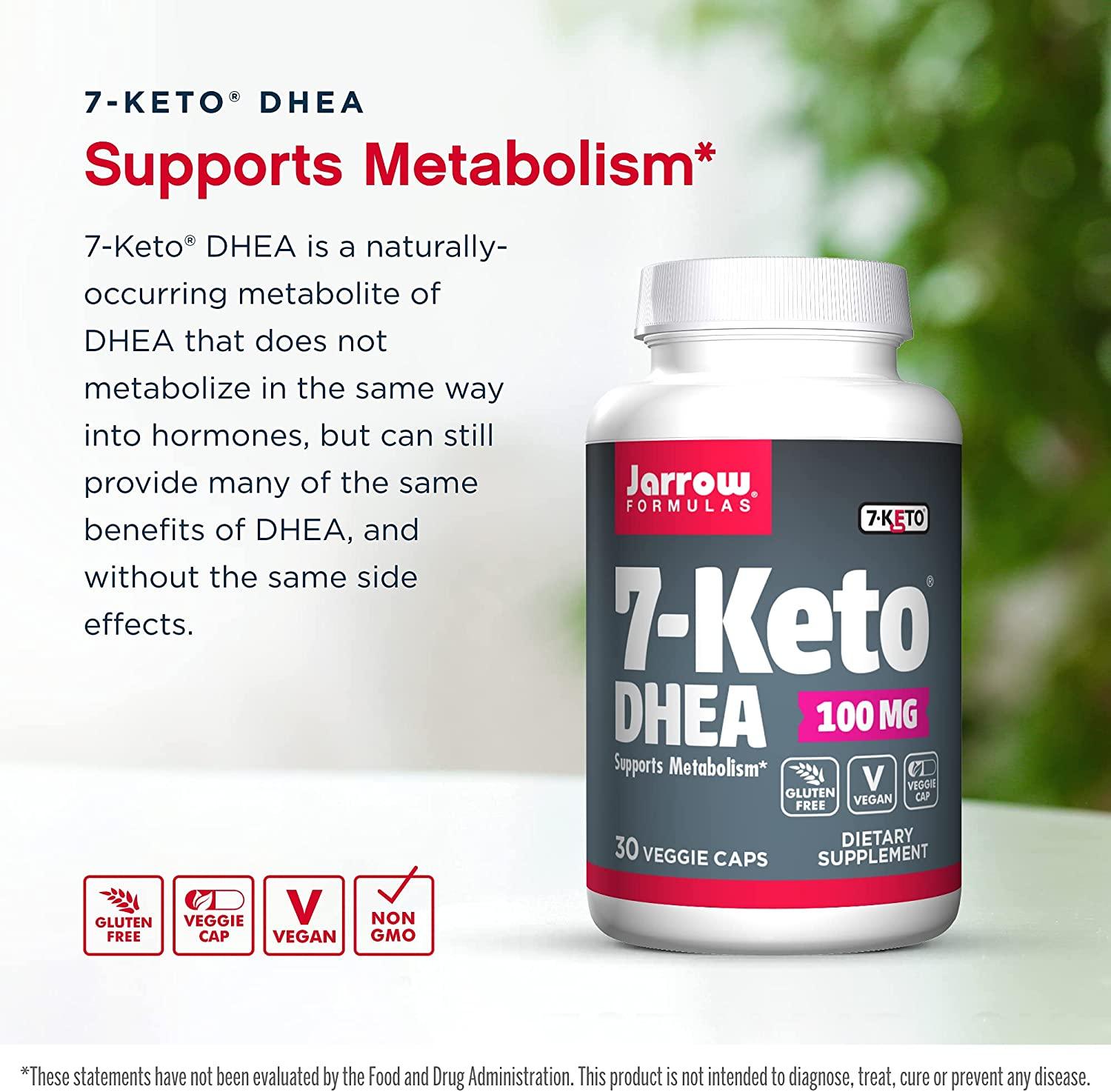 7-Keto DHEA 100mg | Améliore le Métabolisme - mondialpharma.com