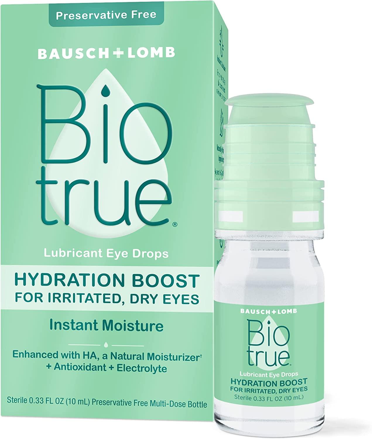 Bausch + Lomb Biotrue Hydration Boost | Gouttes Oculaires Lubrifiantes - mondialpharma.com