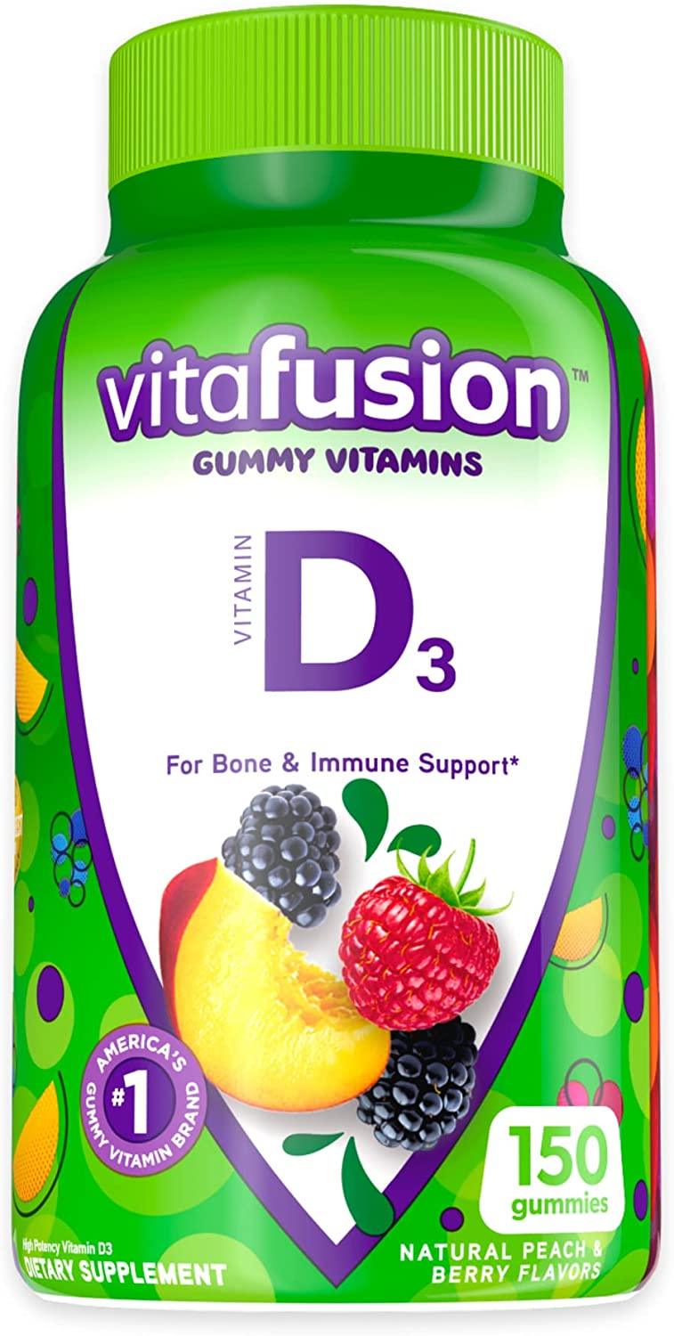Vitafusion Vitamine D3 Gummies - mondialpharma.com