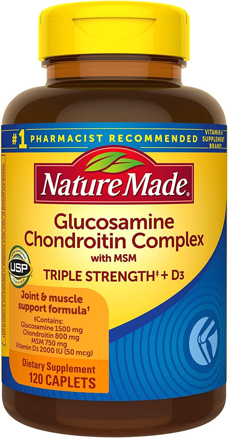 Nature Made Glucosamine Chondroitin Complex avec MSM - mondialpharma.com