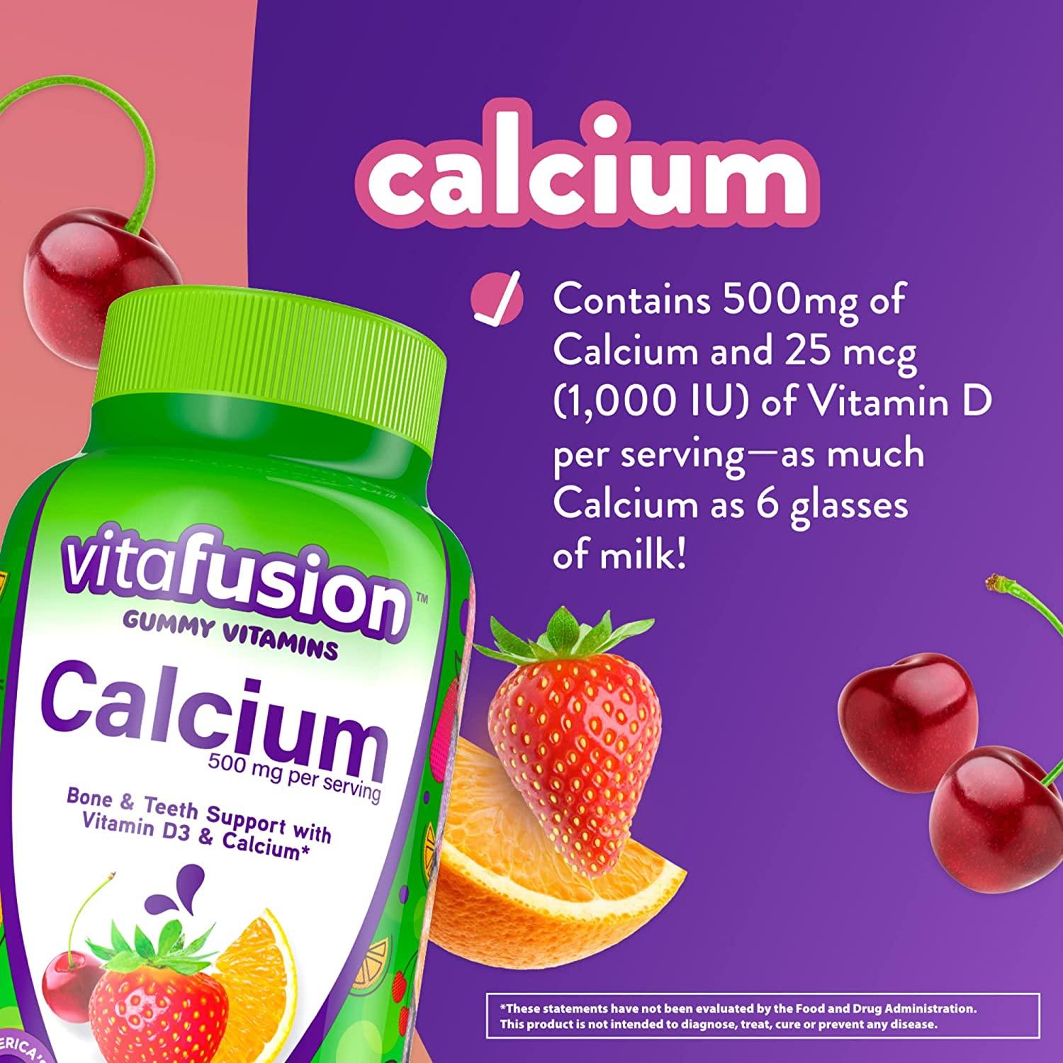 Vitafusion Calcium Gummies - mondialpharma.com