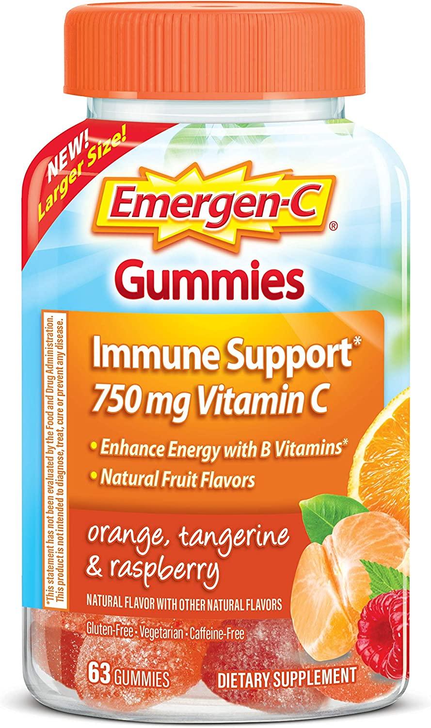 Emergen-C 750mg Vitamine C Gummies - mondialpharma.com