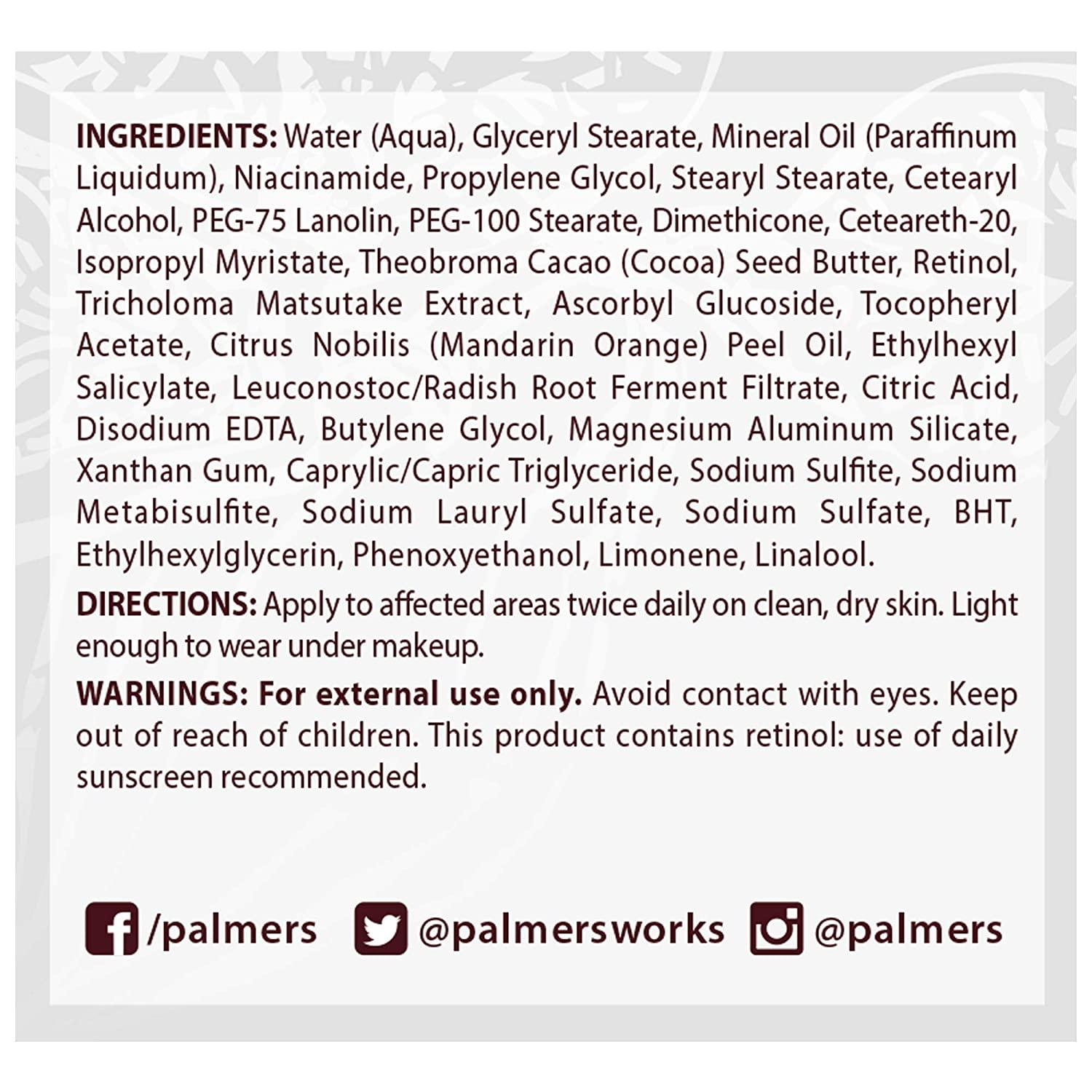 Palmer's Eventone Fade Cream (Beurre de Cacao) - mondialpharma.com