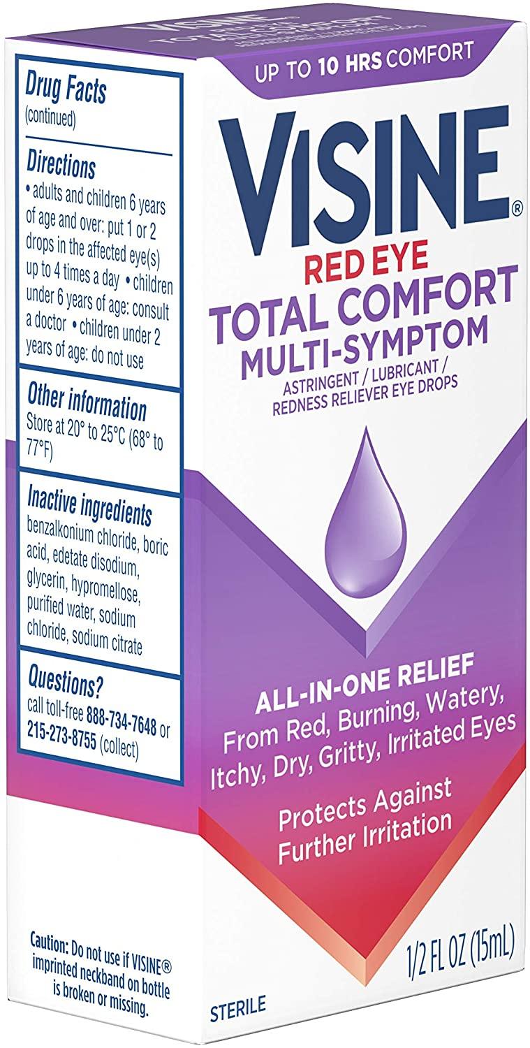 Visine Confort Total Multi-Symptômes - mondialpharma.com