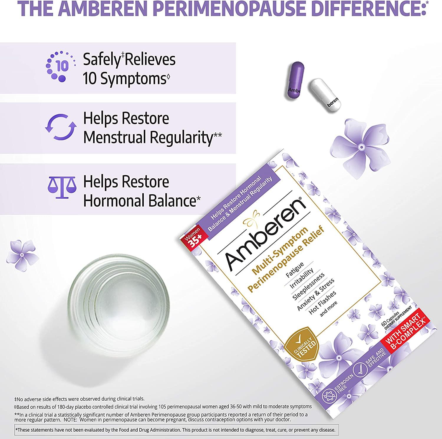 Amberen Soulagement de la Périménopause (1 mois) - mondialpharma.com
