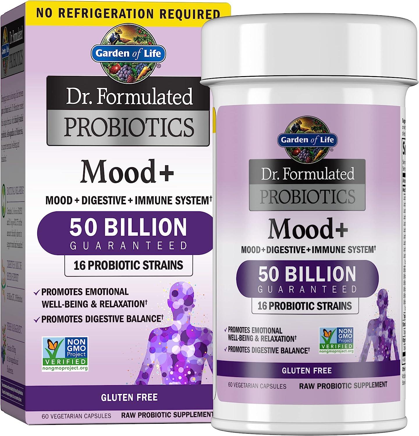 Garden of Life Dr. Formulated Probiotiques Mood+ - mondialpharma.com