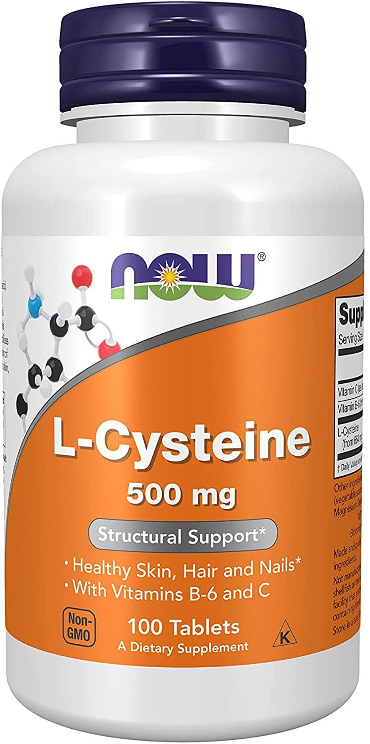 NOW L-Cysteine 500mg - mondialpharma.com