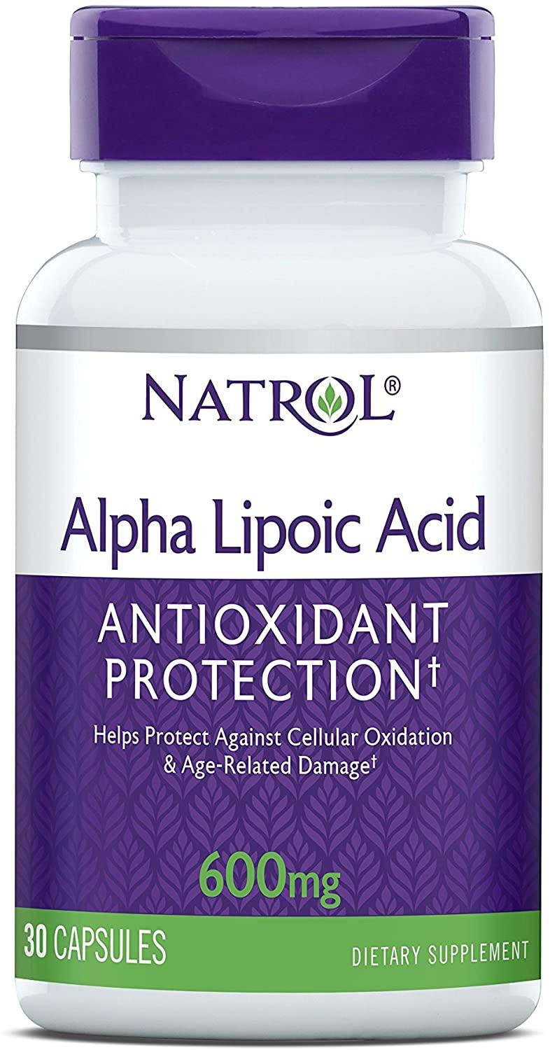 Natrol Acide Alpha Lipoique 600mg - mondialpharma.com