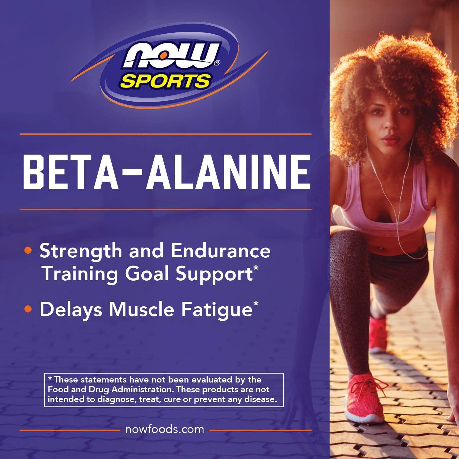 NOW Sports Nutrition Bêta-Alanine 750mg - mondialpharma.com