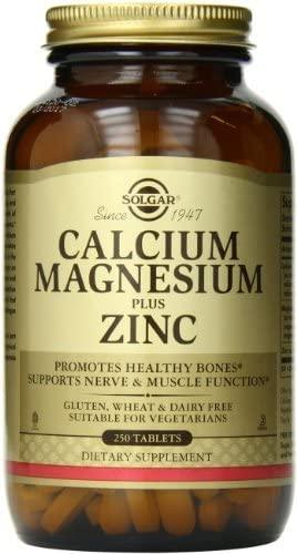 Solgar Calcium Magnesium Plus Zinc - mondialpharma.com