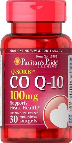 Puritan's Pride CoQ10 100mg | Favorise la Santé Cardiaque - mondialpharma.com