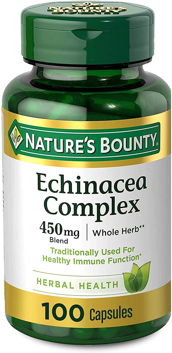 Nature's Bounty Echinacea Complex 450mg - mondialpharma.com