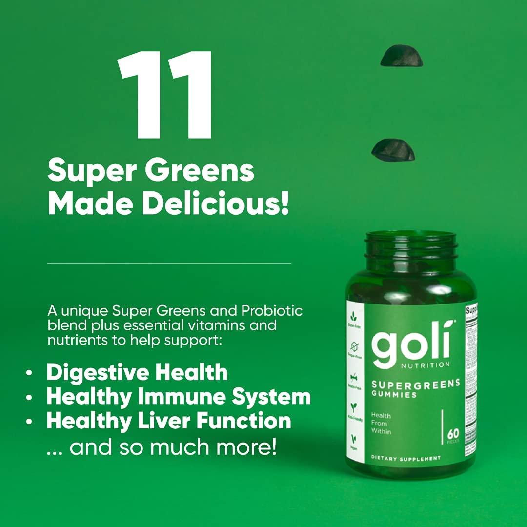 Goli Vitamines Supergreens - mondialpharma.com