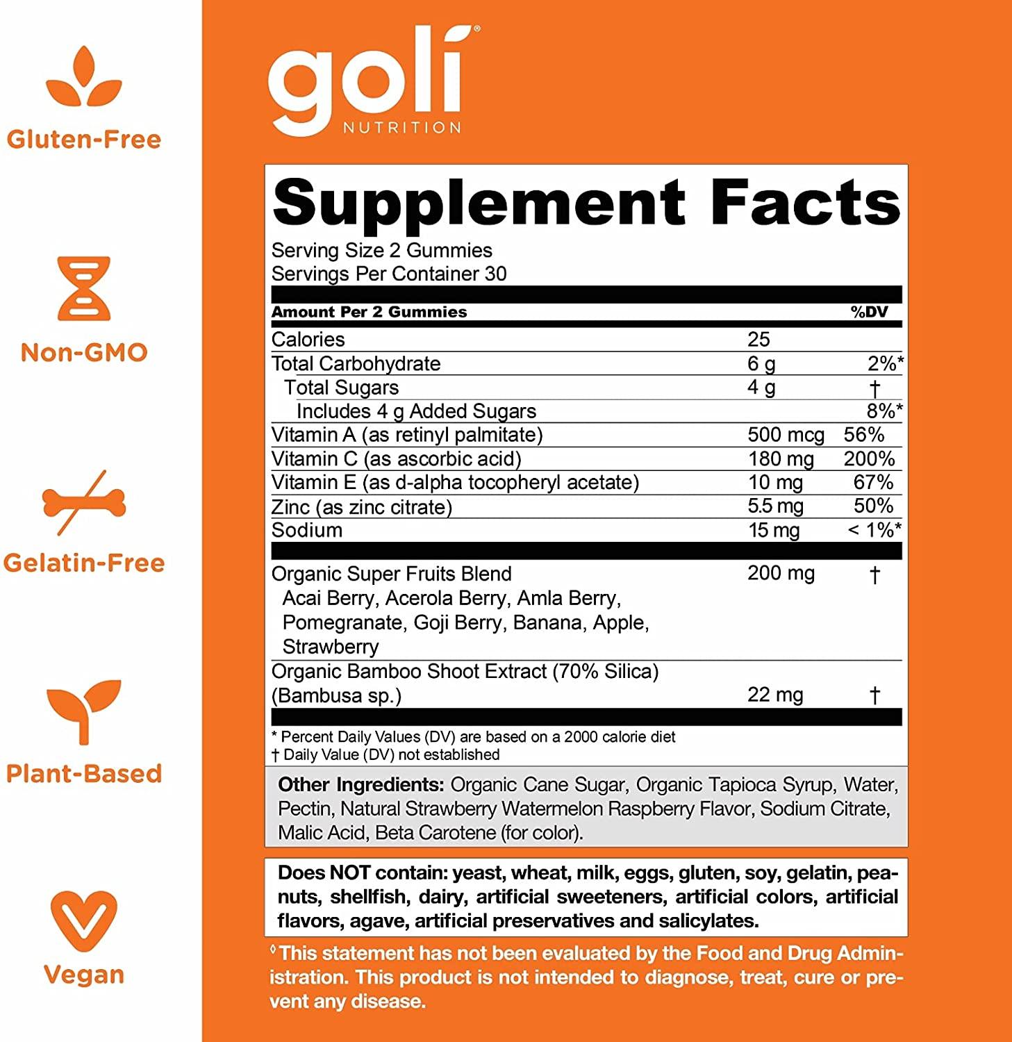 Goli Vitamines Superfruits - mondialpharma.com