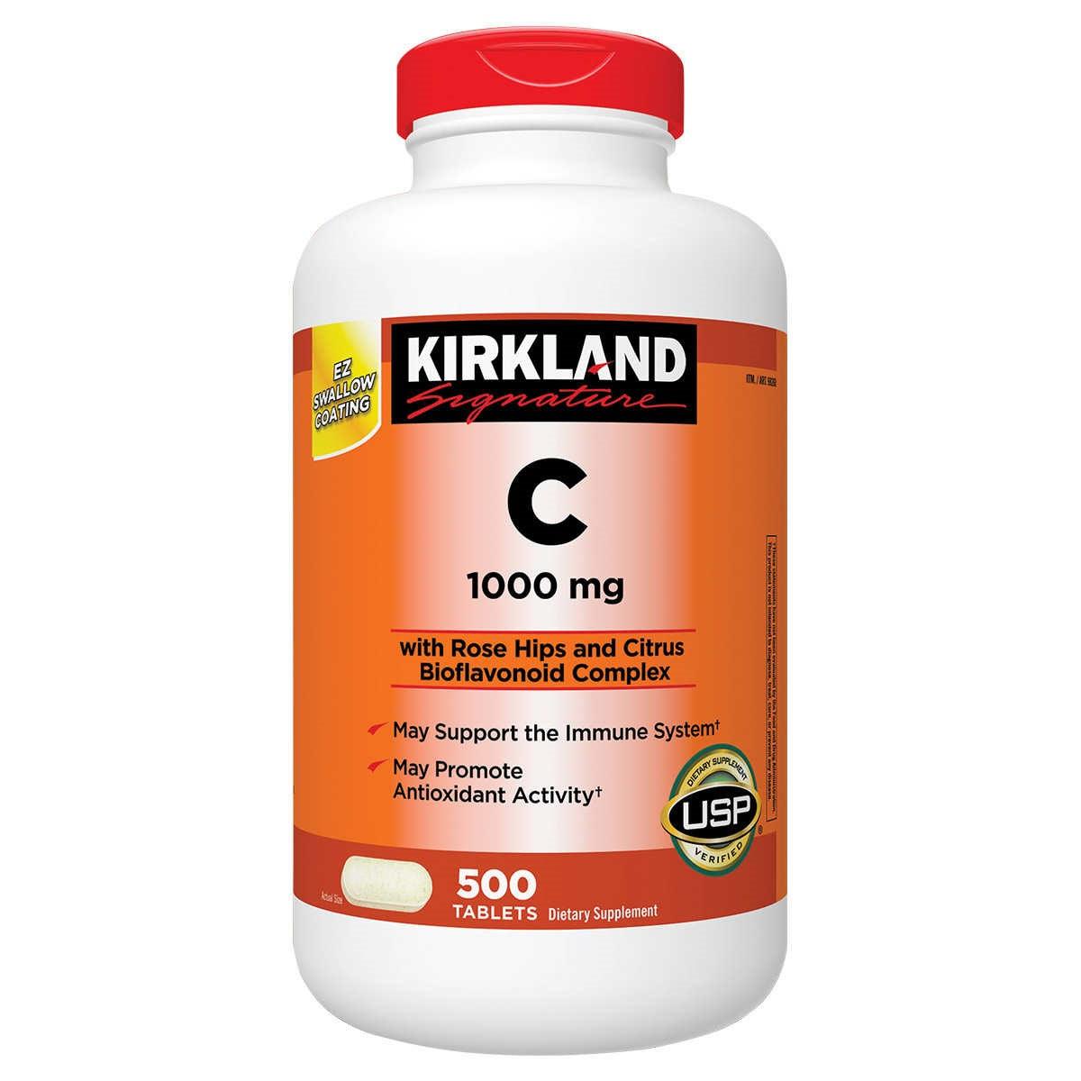 Kirkland Vitamine C 1000mg - mondialpharma.com