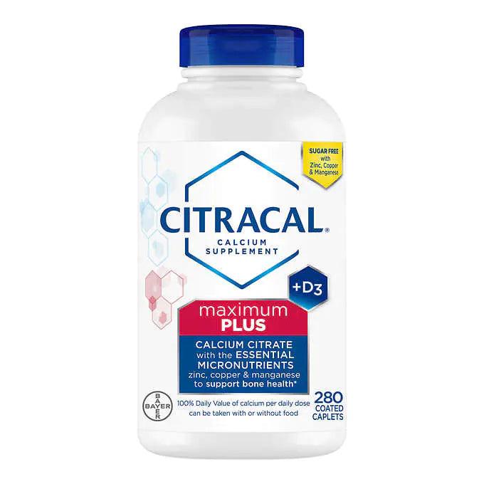 Citracal Maximum Plus Citrate de Calcium + D3 - mondialpharma.com