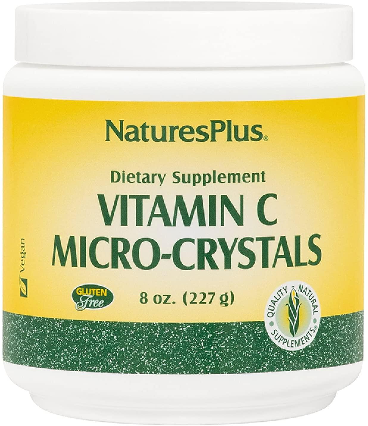 NaturesPlus Vitamine C Micro-Crystals - mondialpharma.com
