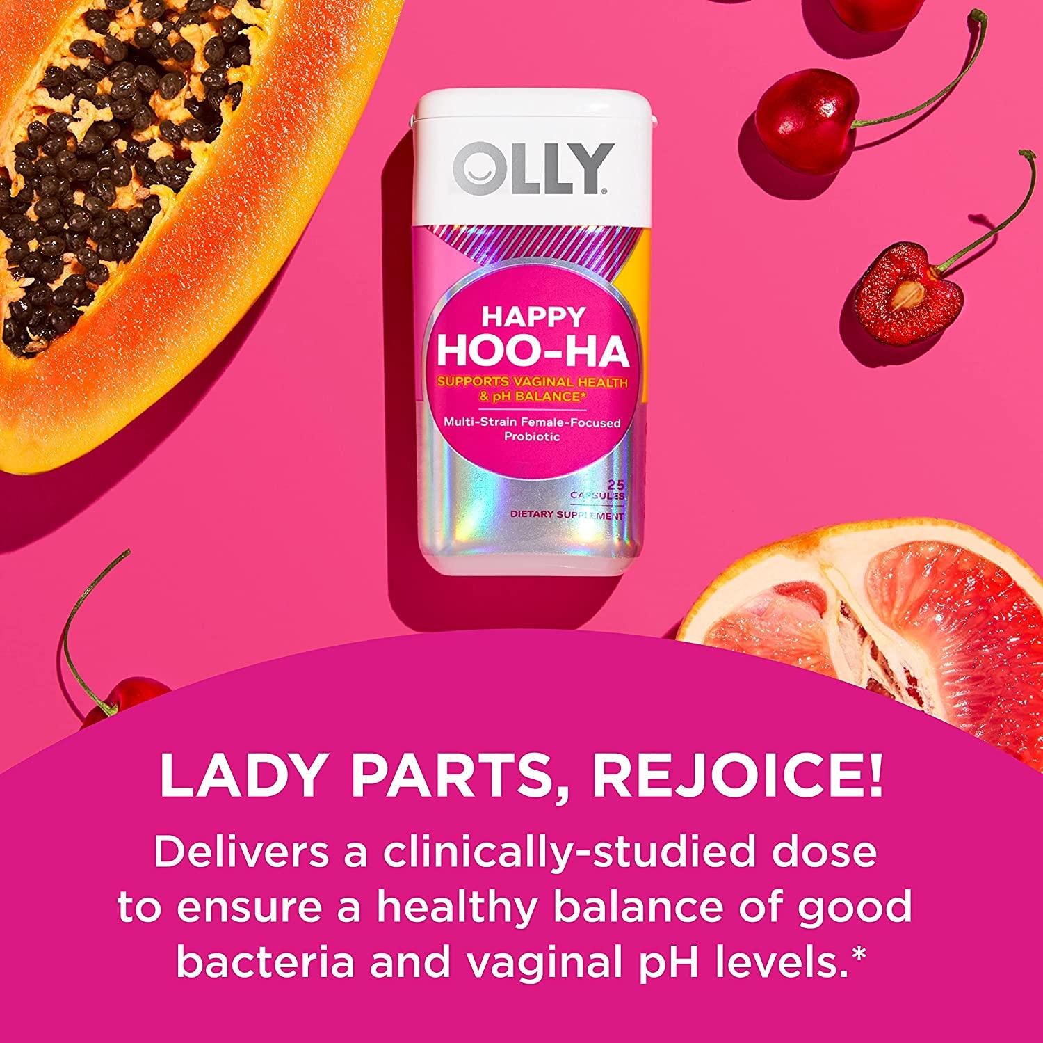 OLLY Probiotique pour la Santé Vaginale (25 Capsules) - mondialpharma.com