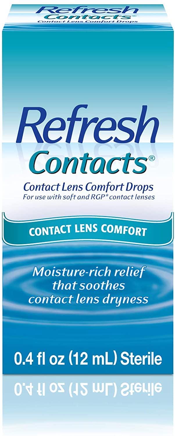 Refresh Contacts Eye Drops 12 ml - mondialpharma.com