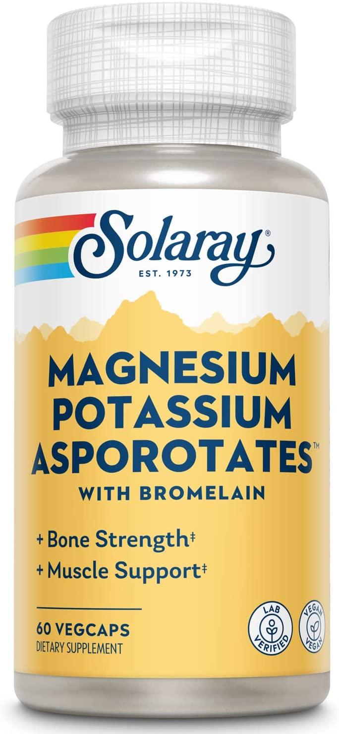 Solaray Magnésium + Aspartate de Potassium - mondialpharma.com