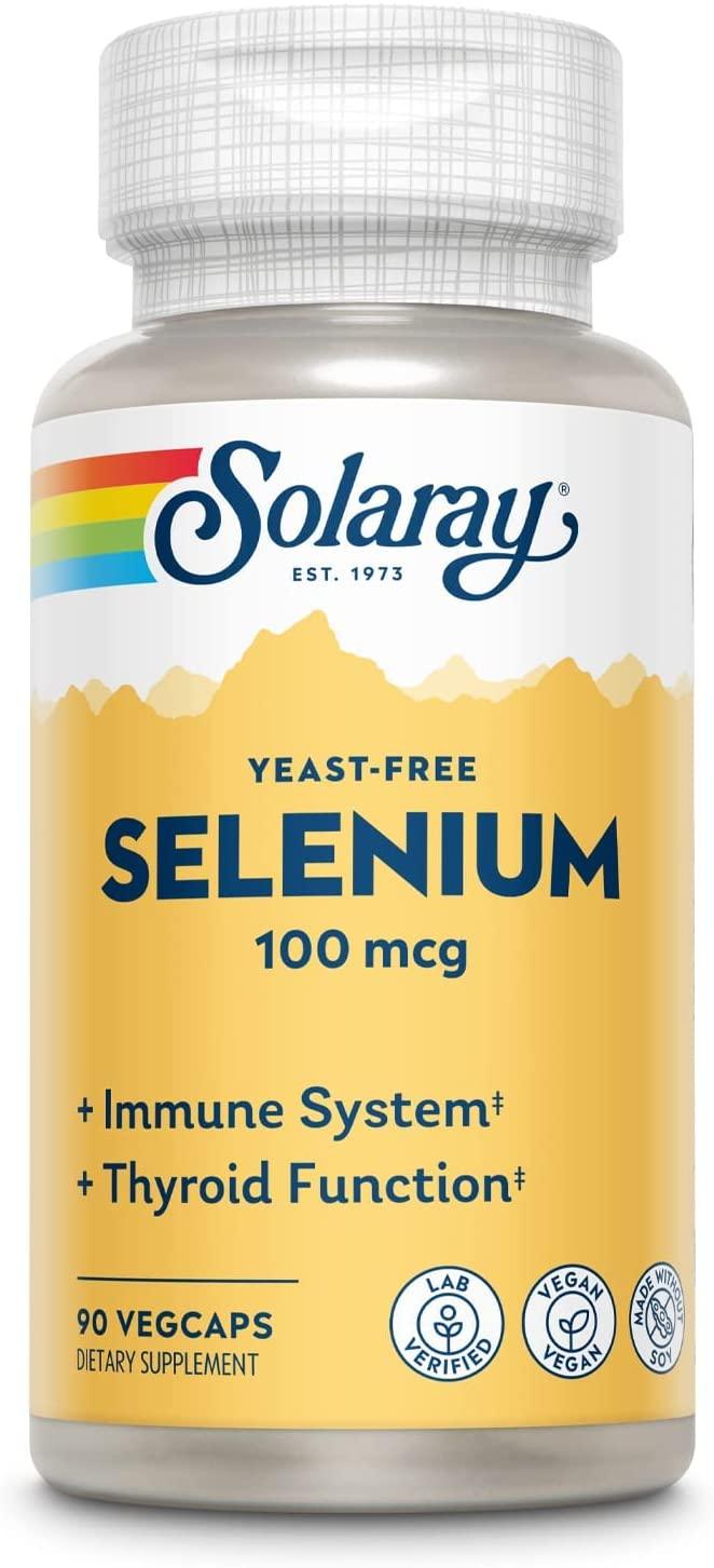 Solaray Sélénium 100 mcg - mondialpharma.com