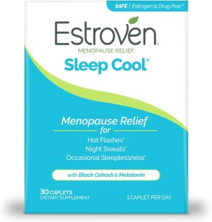 Estroven Soulagement de la Ménopause Dormir au Frais - mondialpharma.com